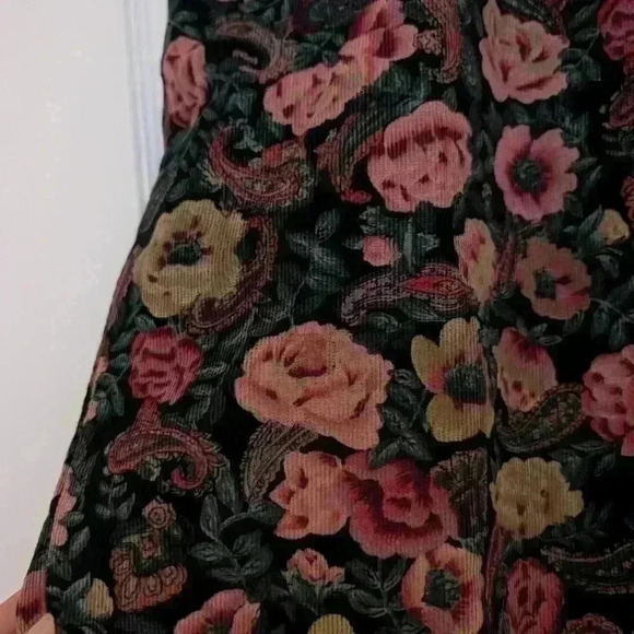 Vintage pink floral plus size 18 Jessica skirt - Picture 3 of 9